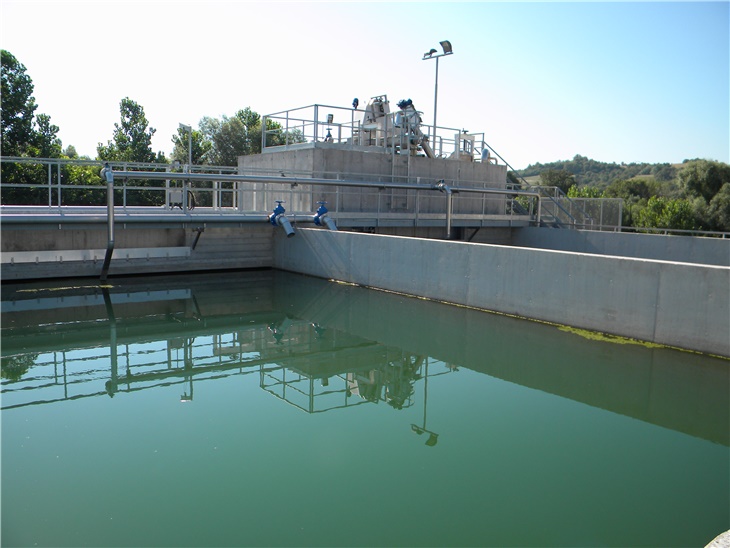 Impianto di depurazione acque reflue